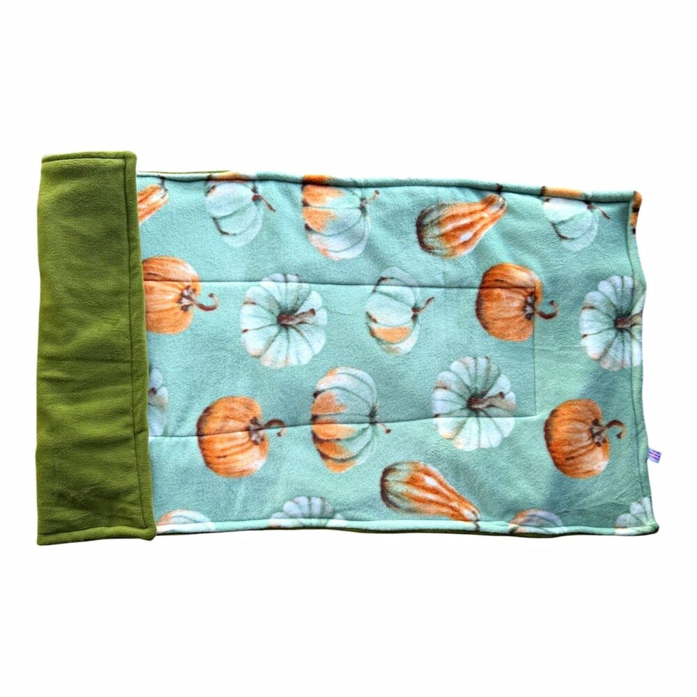 Midwest Guinea Pig Habitat Cage Liners Fabric Large Green Pumpkin Print 47x24